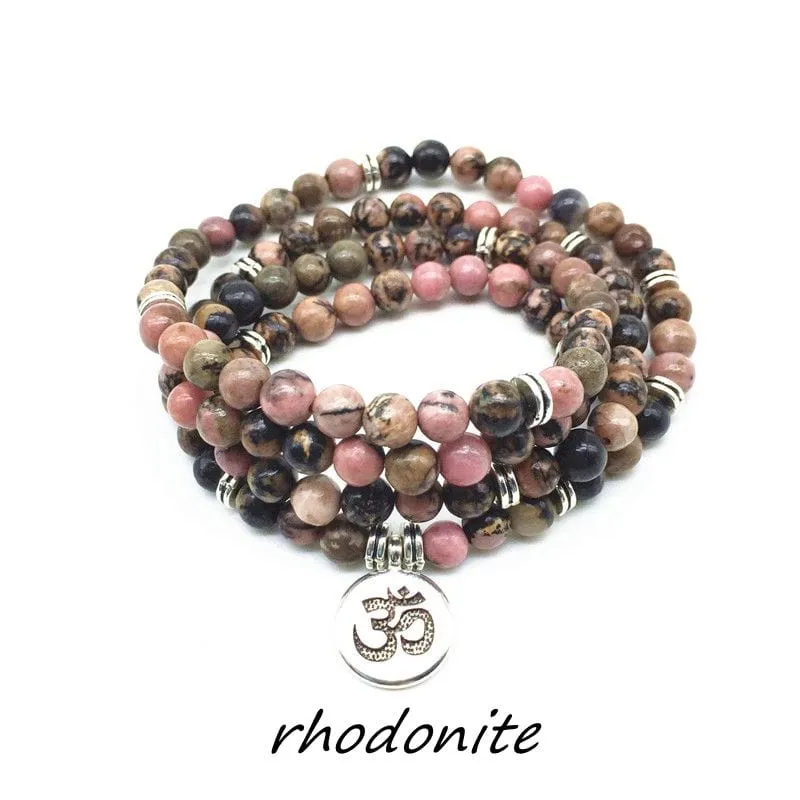 100% Natural Tourmaline Stone Beads Luck Bracelets