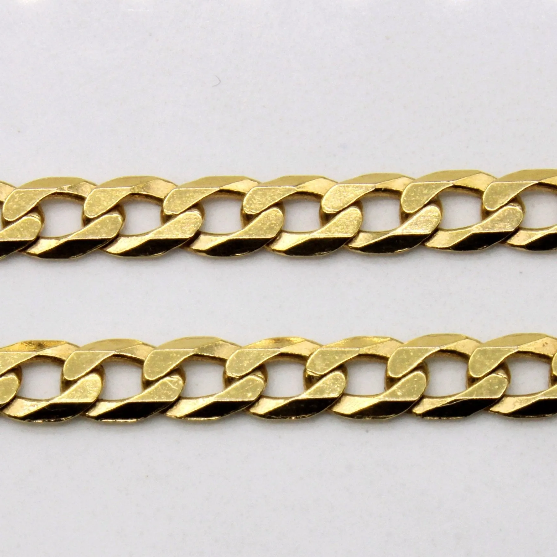 10k Curb Link Chain | 22" |