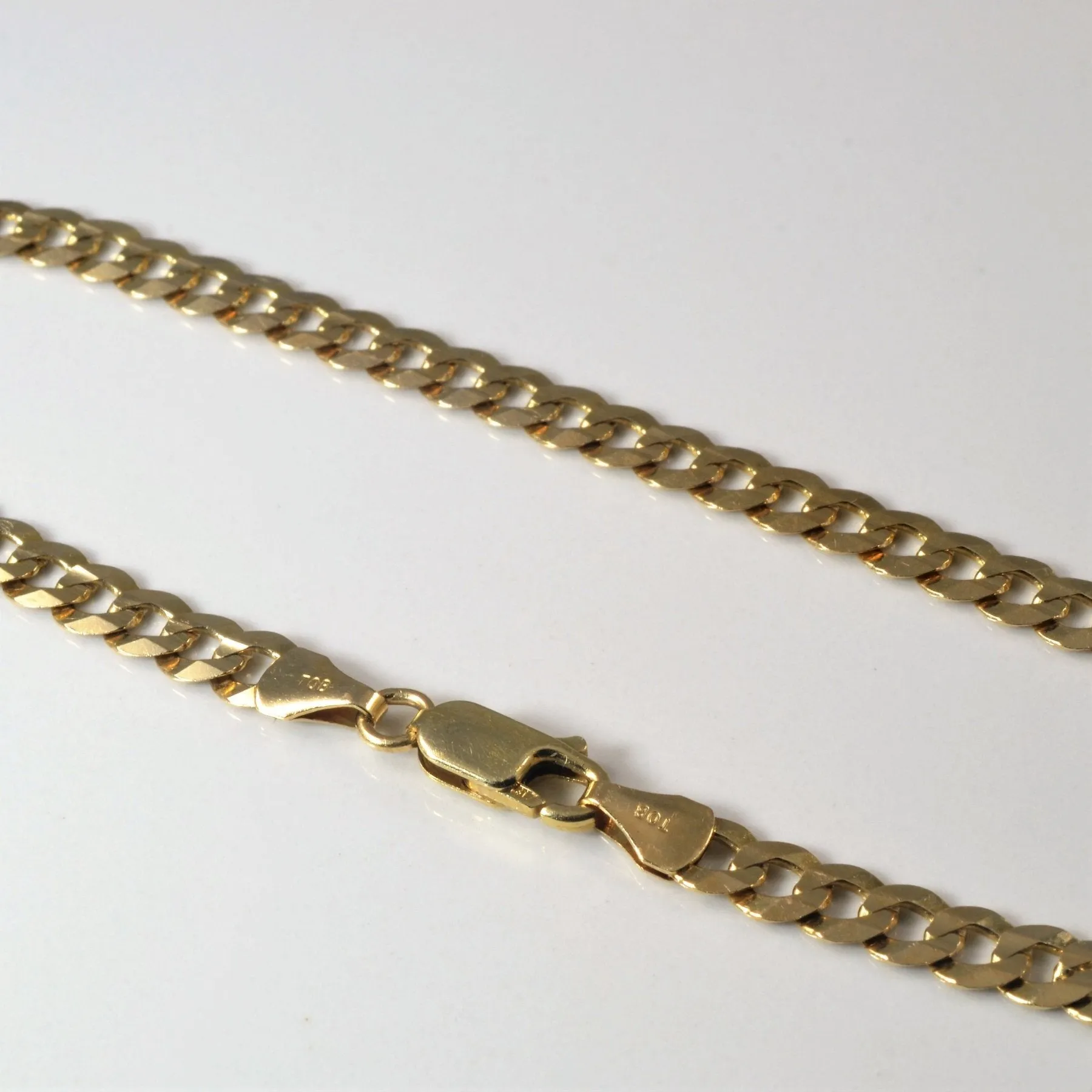 10k Gold Curb Chain | 26" |