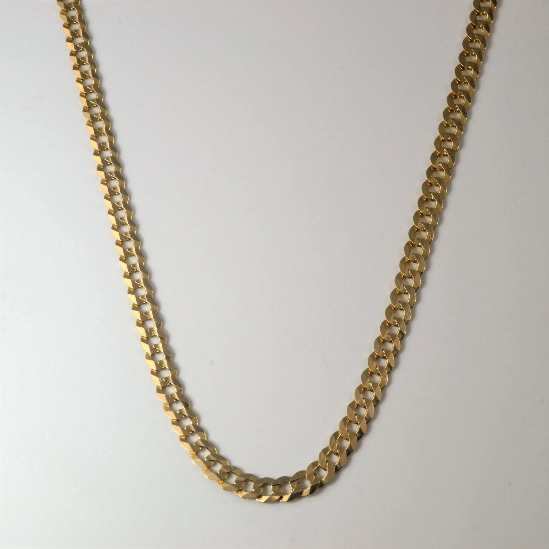 10k Gold Curb Chain | 26" |