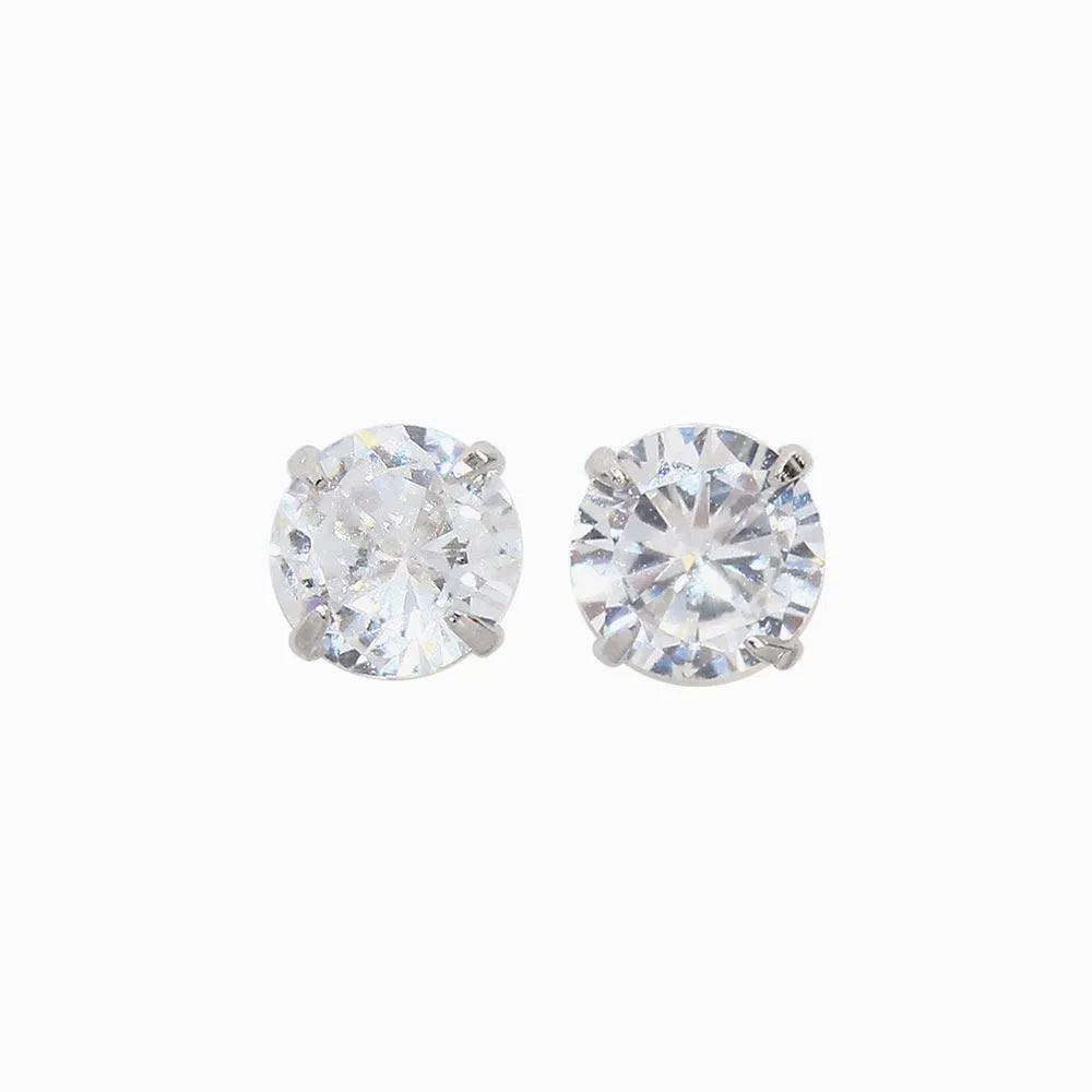 4mm Stone 925 Silver Studs