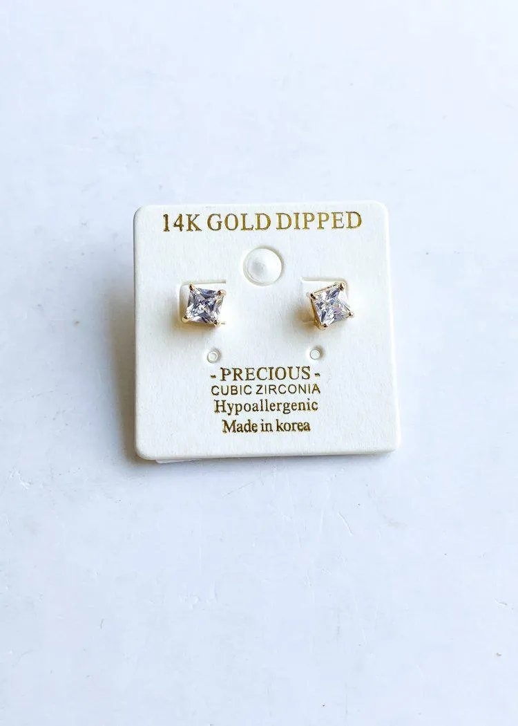 5MM Square Studs