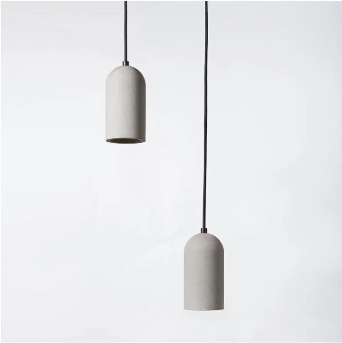 Bentu U-Pendant Cement Lamp