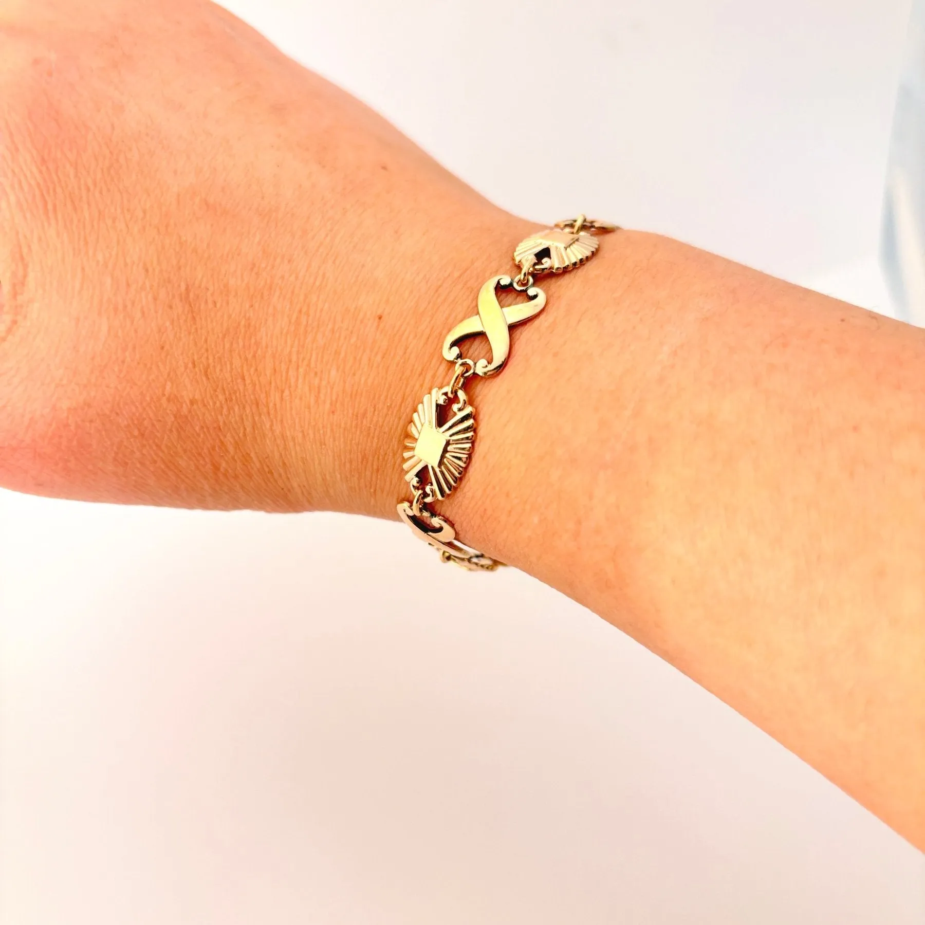 'BIRKS' 10k Yellow Gold Bracelet  | 7" |