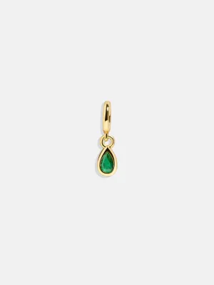 Birthstone Cluster Charm - Emerald