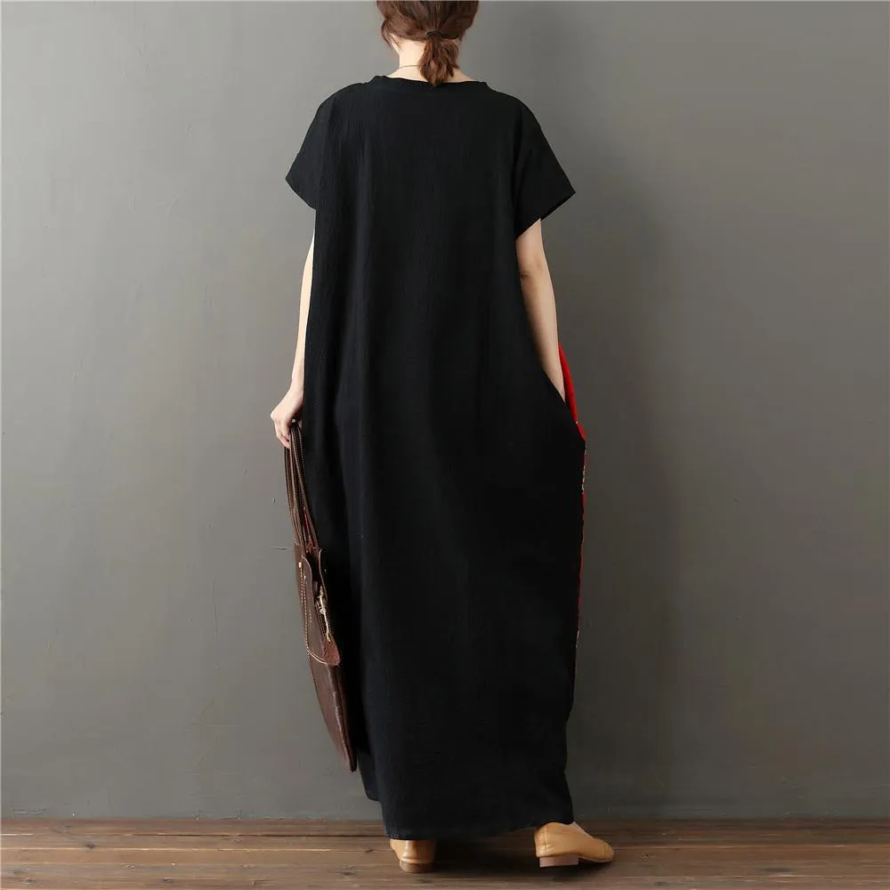 Chinese Art Maxi Dress