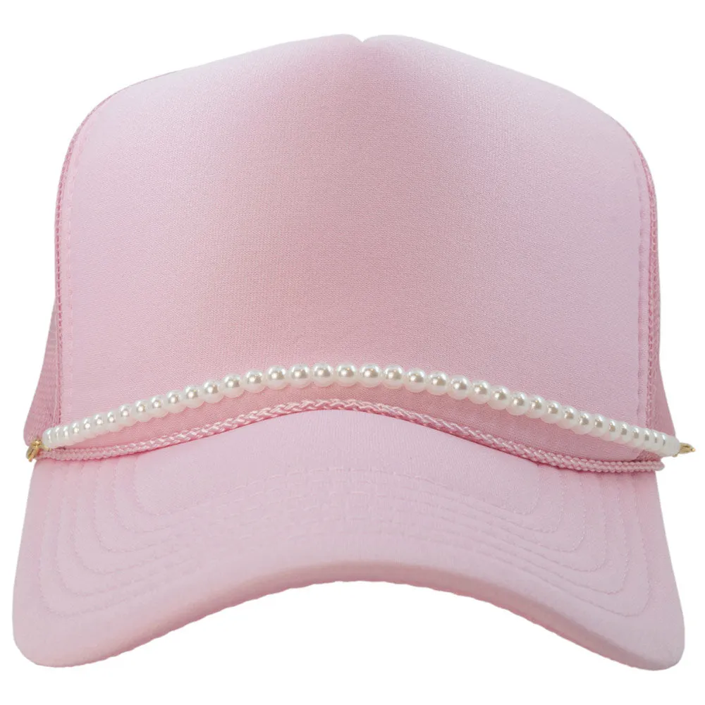 Circular Pearls Wholesale Hat Chain