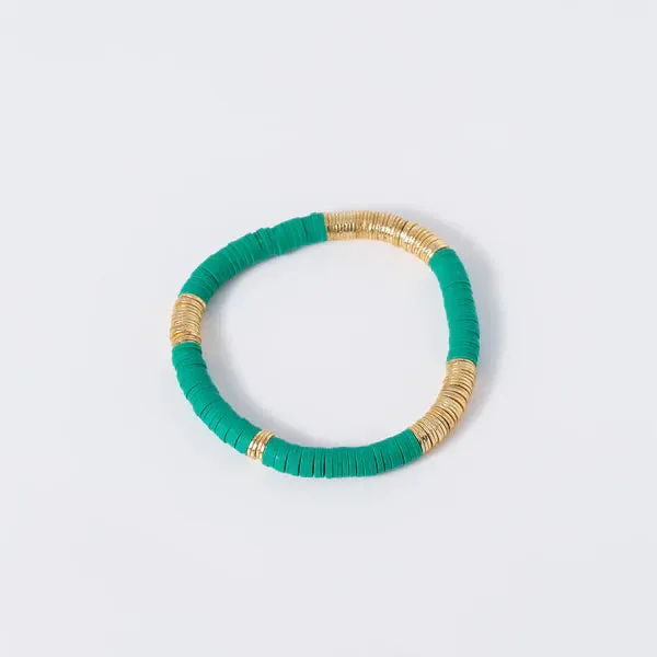 Coastal Grit Resort Bracelet in Aqua