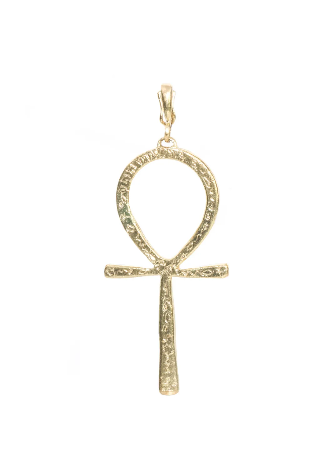 Dominique Cohen 18K Yellow Gold Ankh Enhancer Pendant