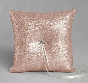 Elsa Matte Sequin Ring Pillow