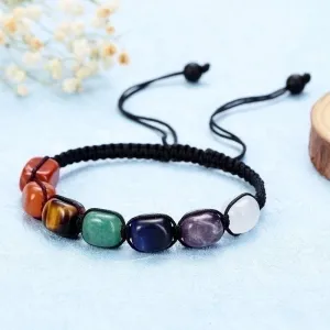 Fashion Colorful Natural Stone Beaded Bracelets