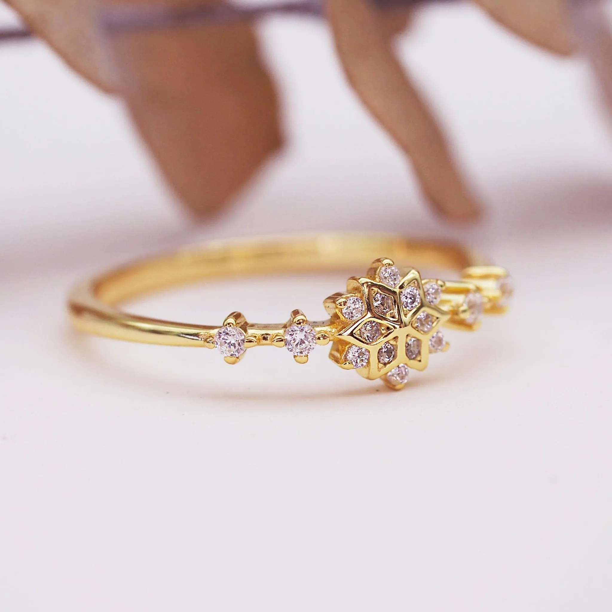 Gold Astraea Ring