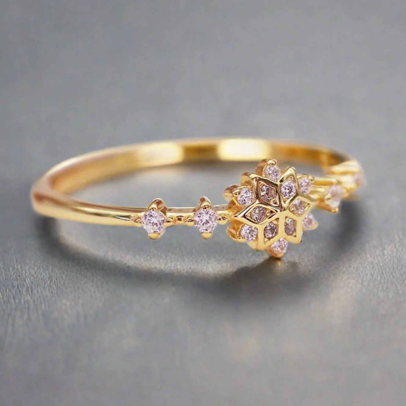 Gold Astraea Ring