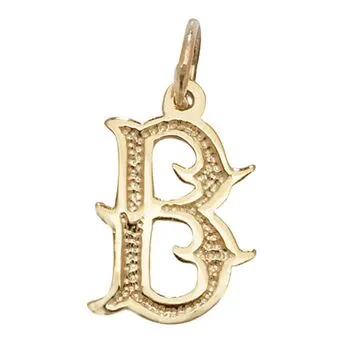 Gothic Initial Pendant