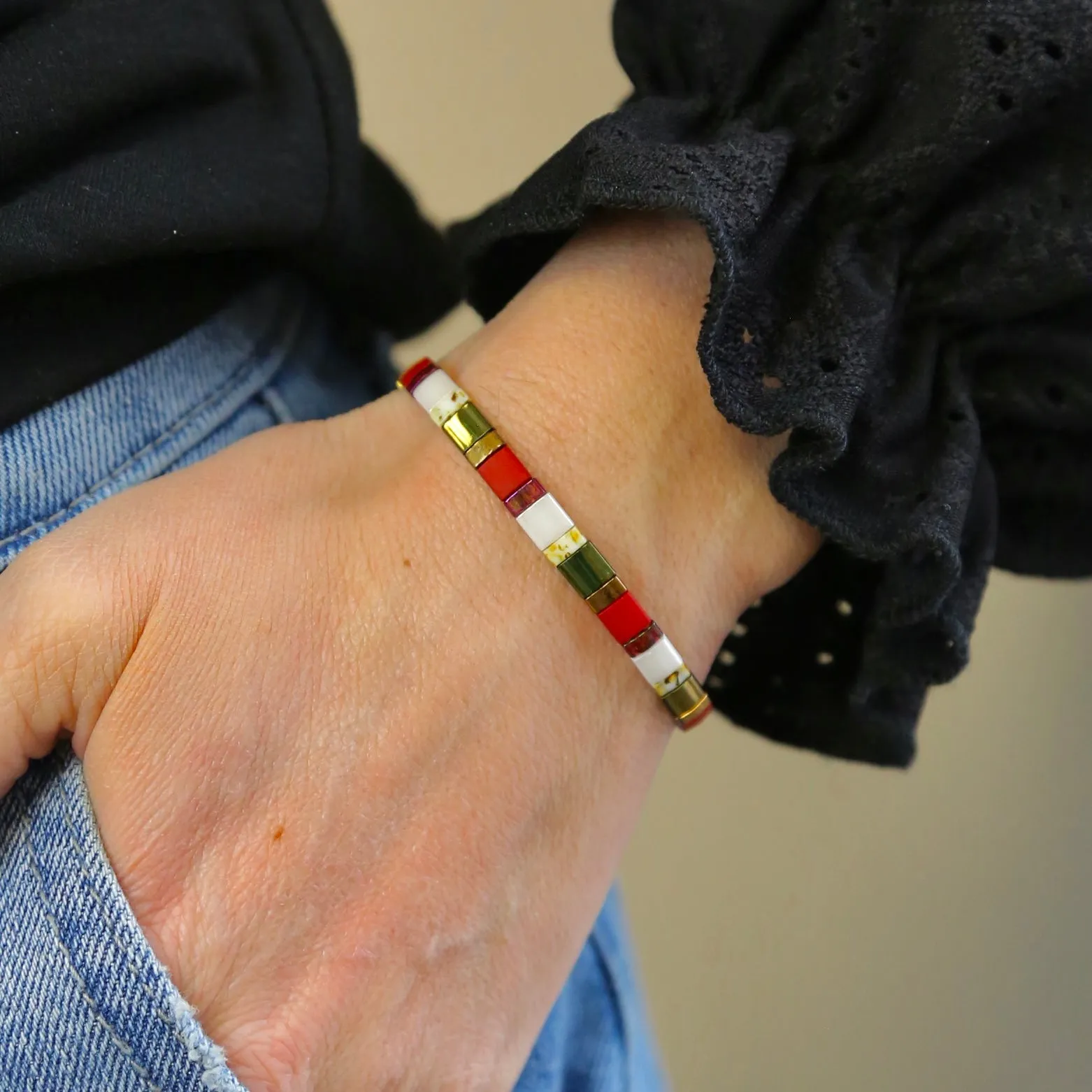 HOLIDAY - Tila Bead Bracelet | Single