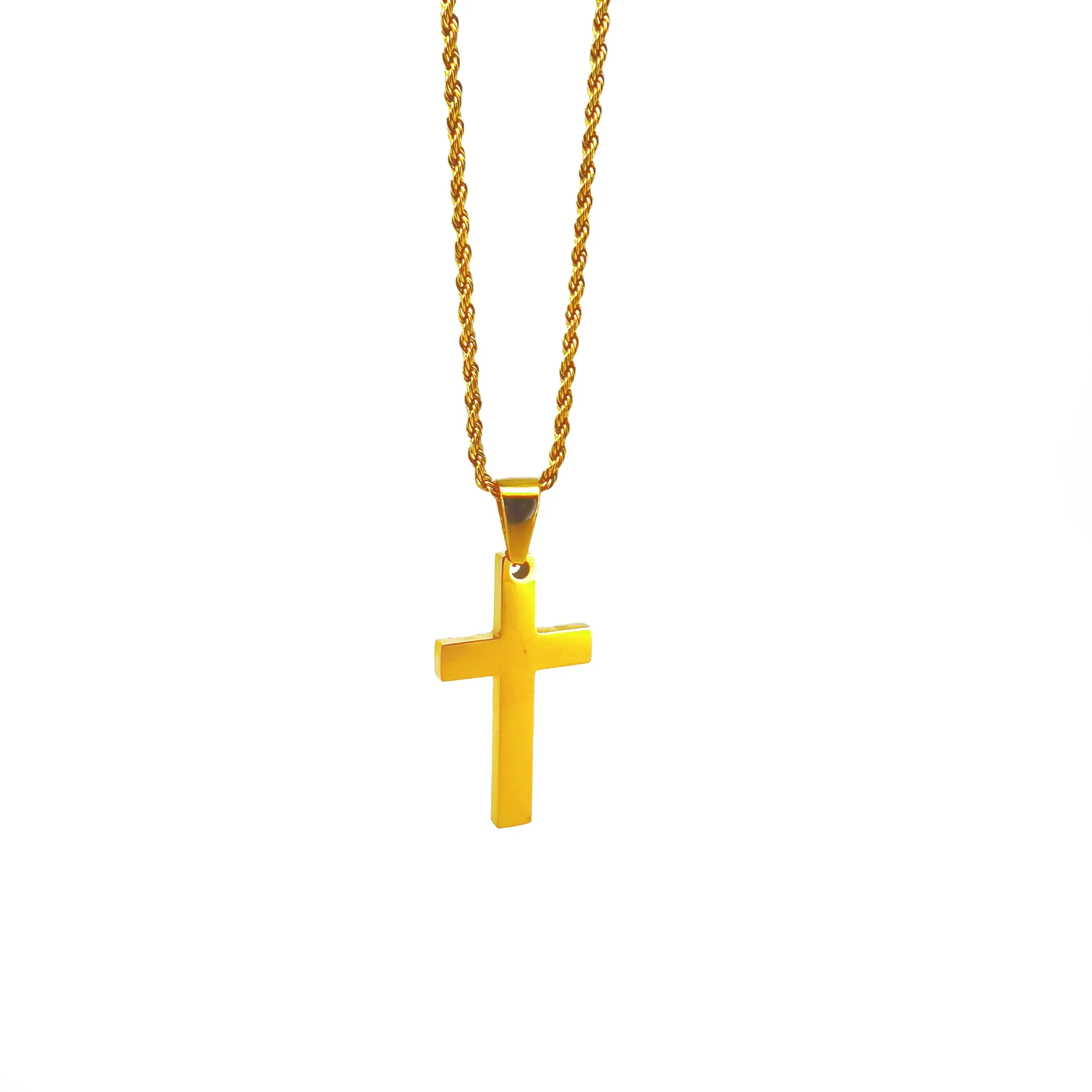 Isareal Crucifix Pendant with Chain Necklace