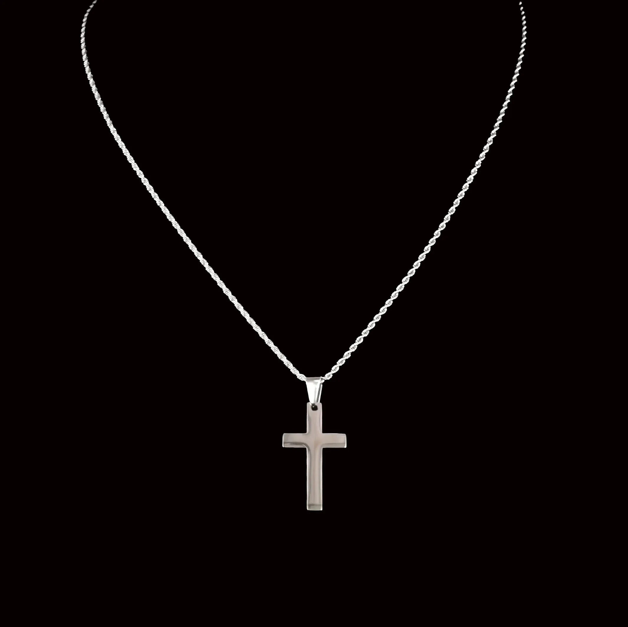 Isareal Crucifix Pendant with Chain Necklace