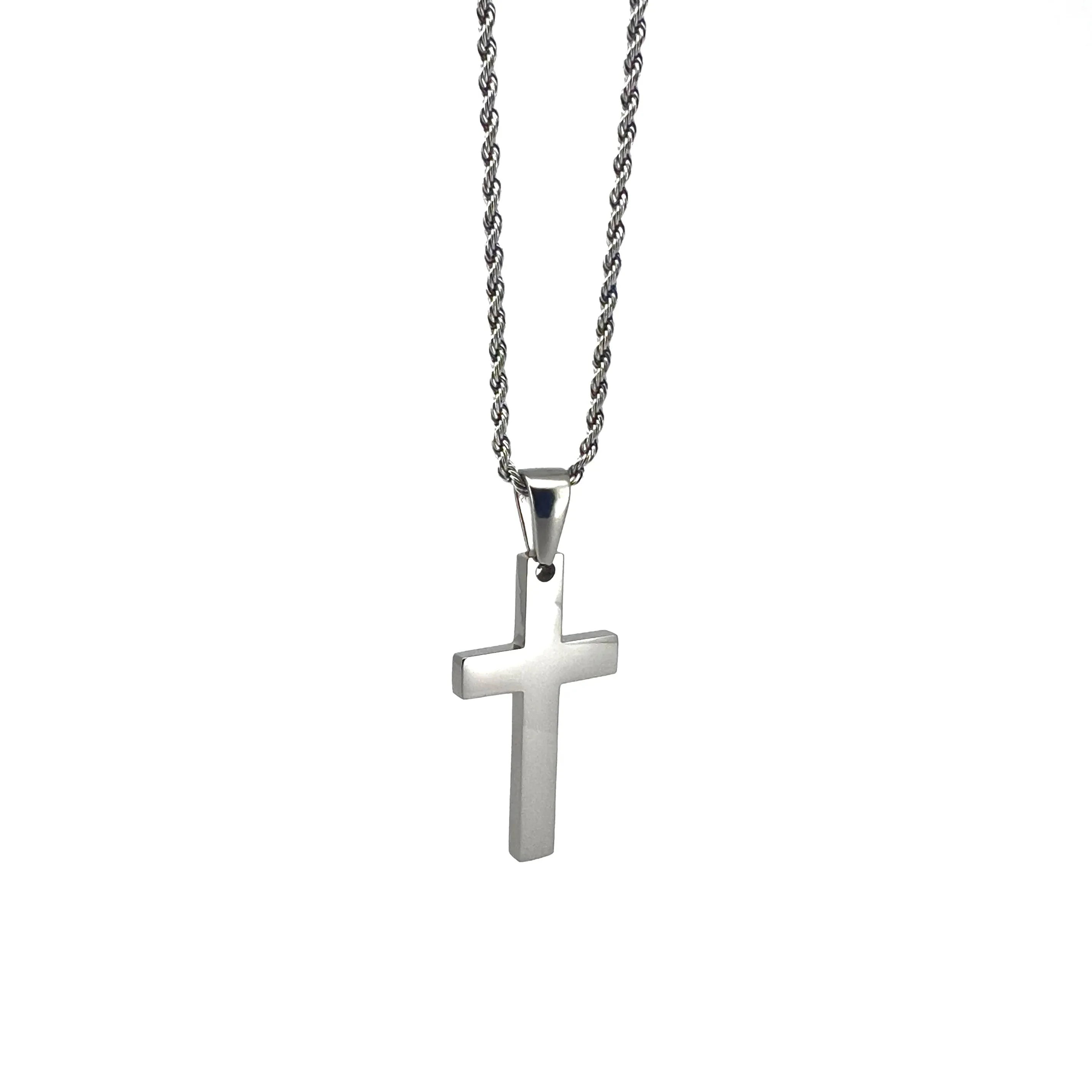 Isareal Crucifix Pendant with Chain Necklace