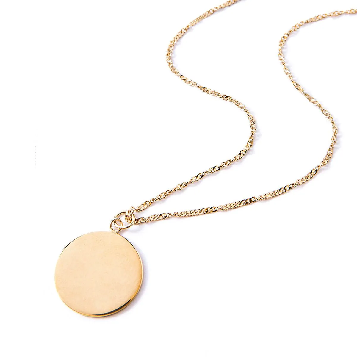 Jolie Disc Necklace