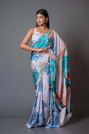 Kalki Crepe Saree