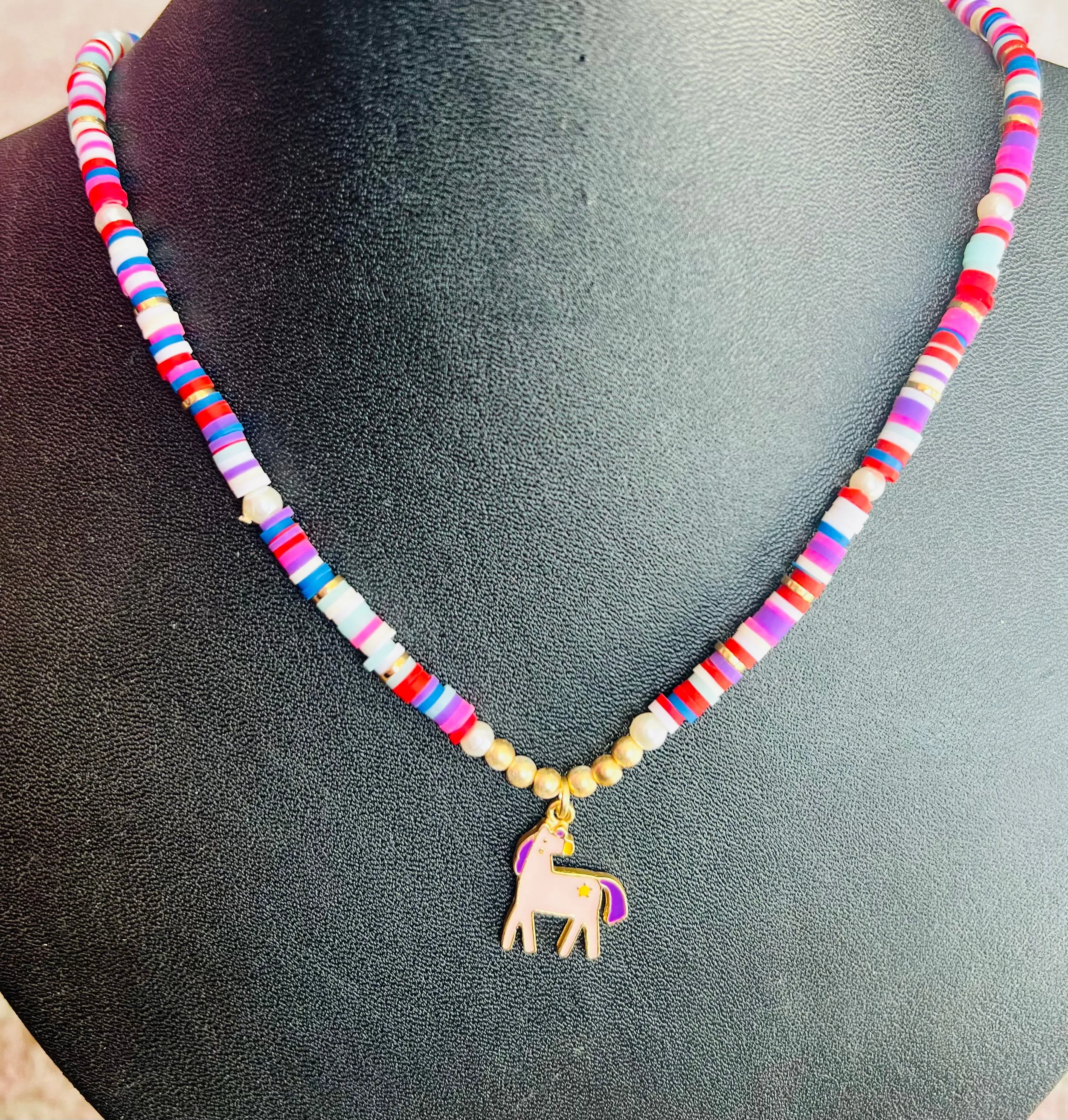 Kids Beaded Beauty Necklaces