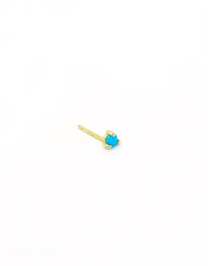 Kristen Espelth Small Turquoise Neptune Stud