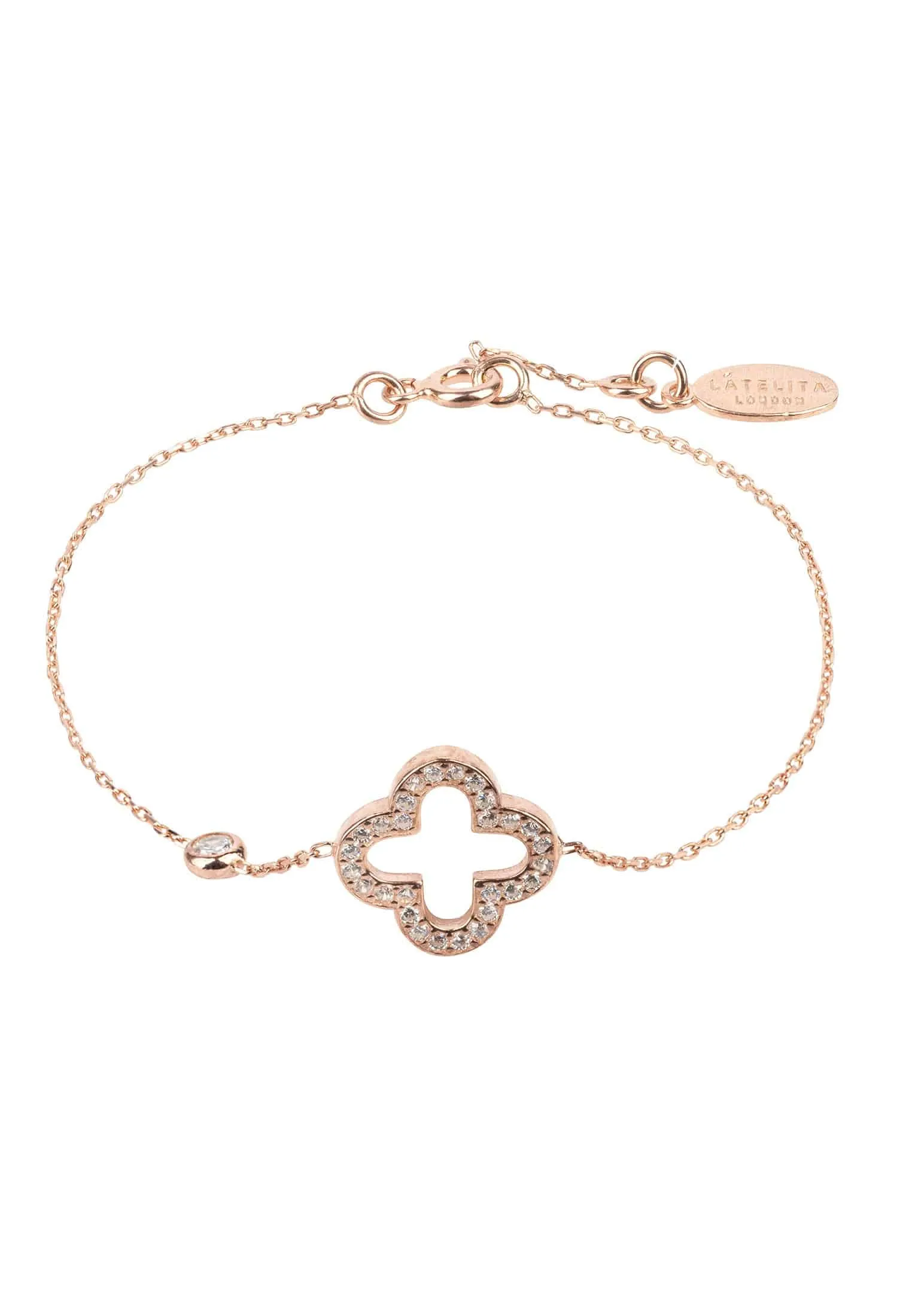 Latelita London Open Clover Bracelet