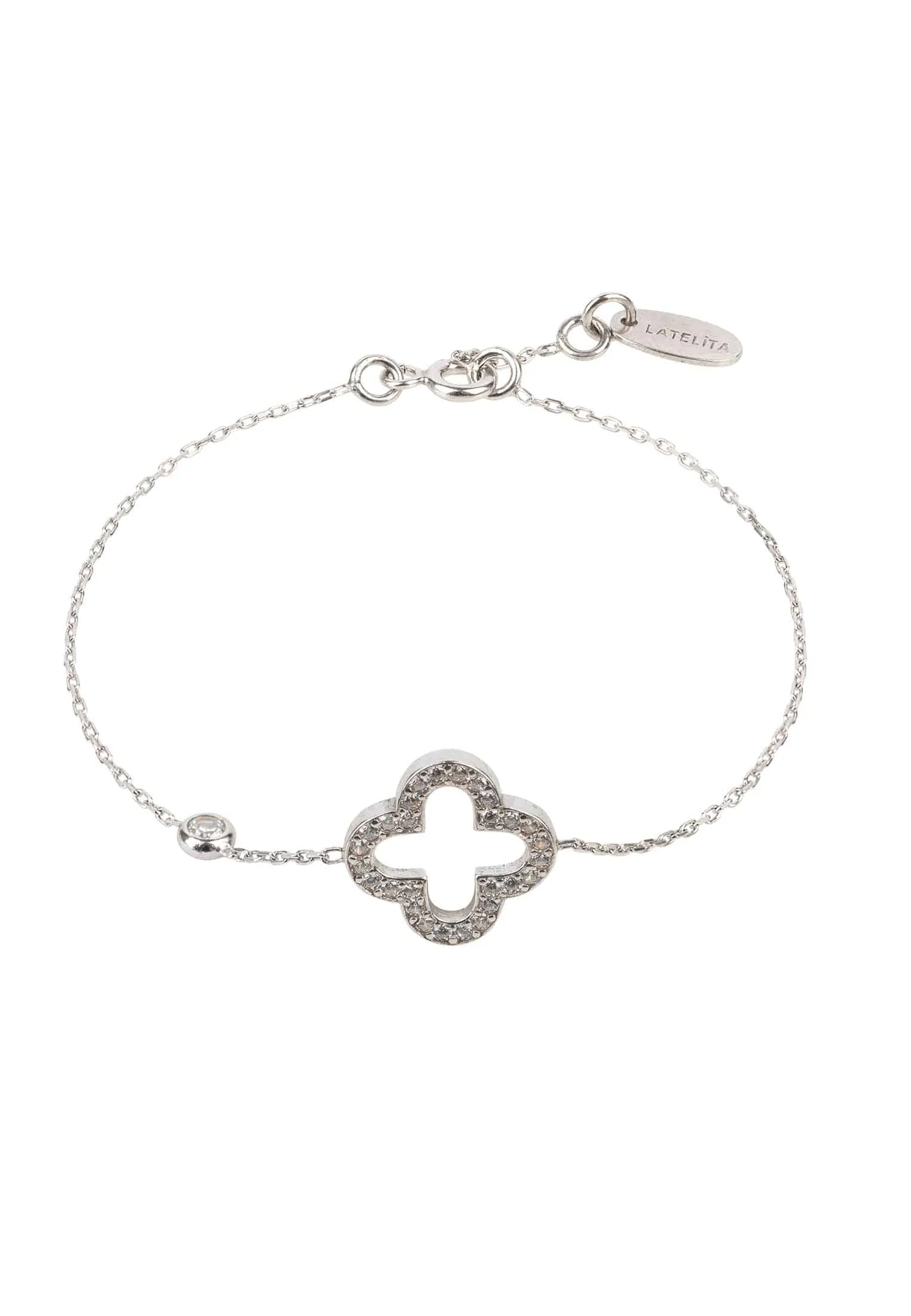 Latelita London Open Clover Bracelet