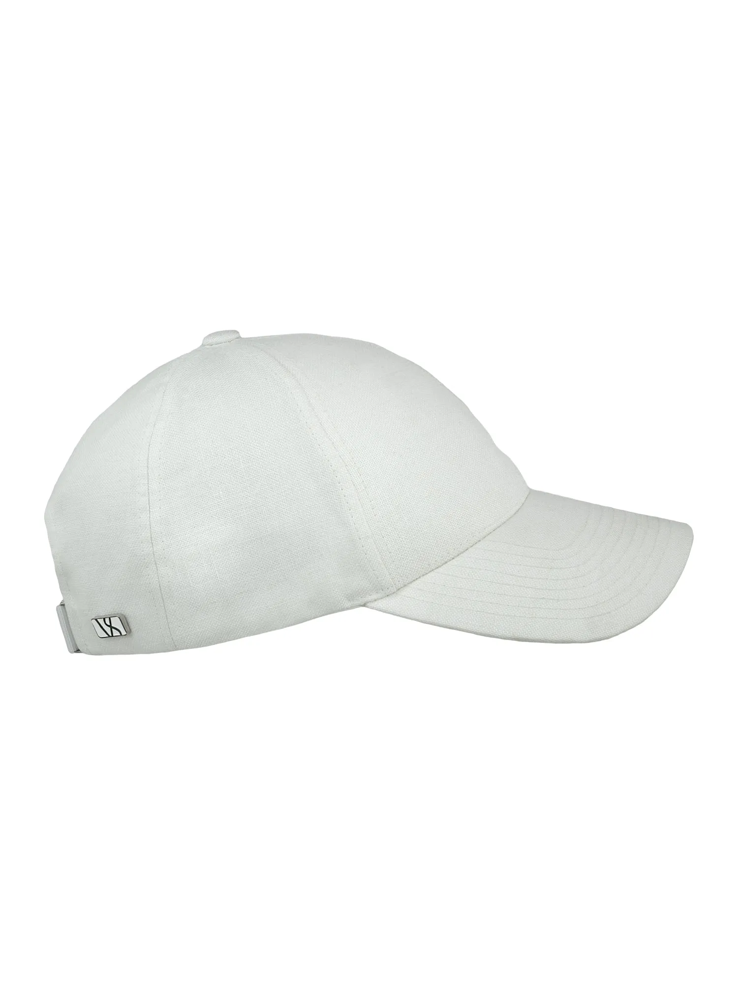 Linen Soft Front Cap Shell White