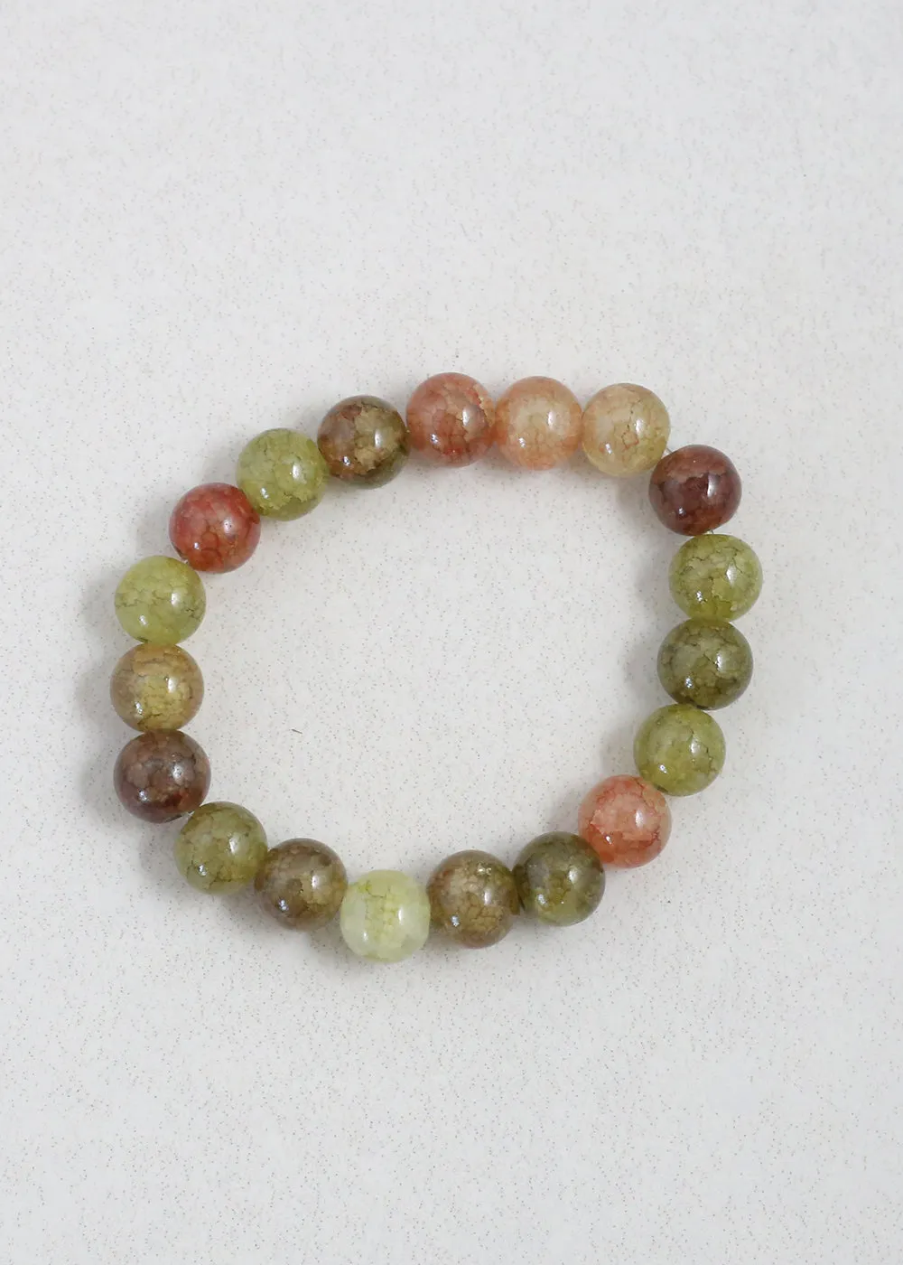 Marble Beaded Bracelet