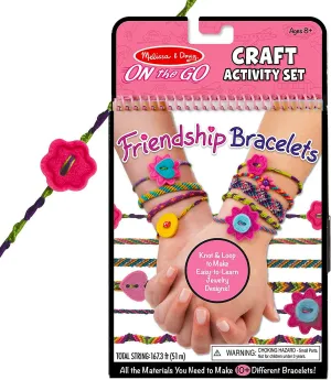 Melissa & Doug On the Go - Craft Activity Set - Friendship Bracelet