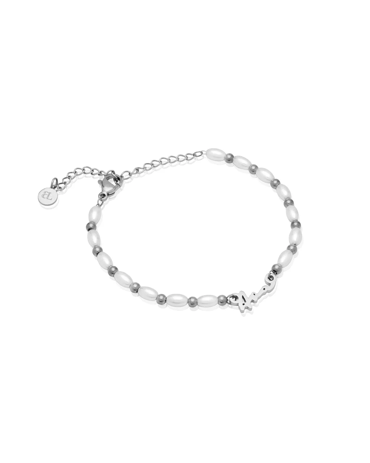 Mini Signature Name Bracelet (Silver)