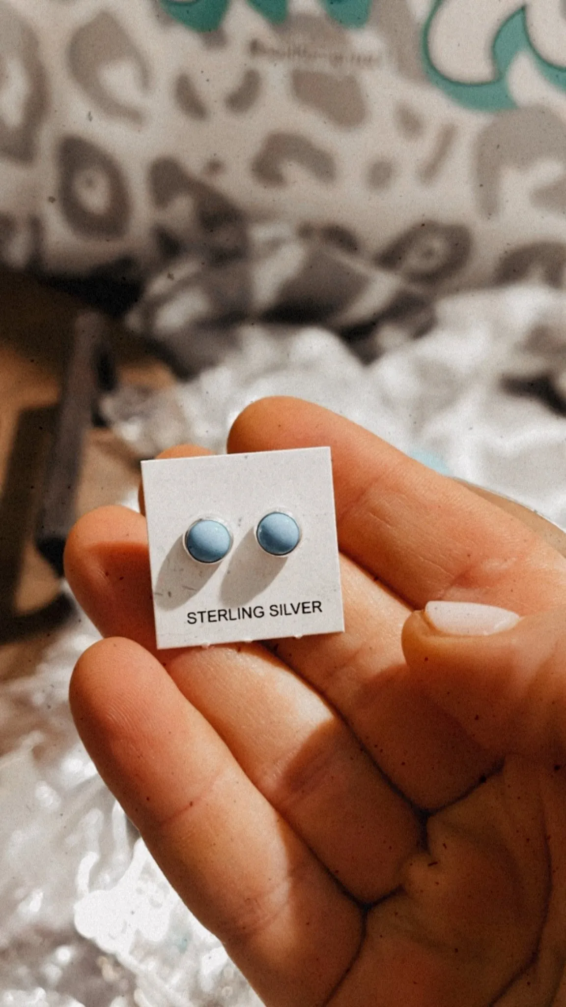 Mini Turquoise Studs