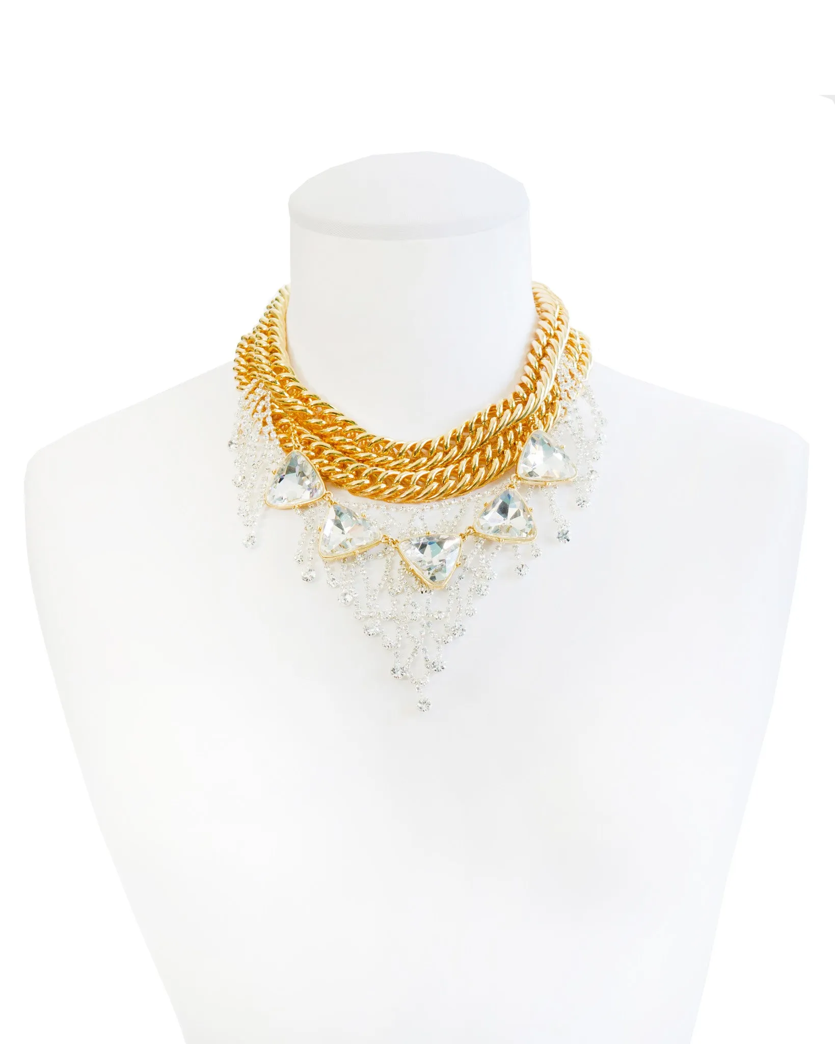 MODERN OPULENCE STATEMENT NECKLACE