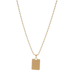 Métier Modern 14k Gold 2mm Ball Chain