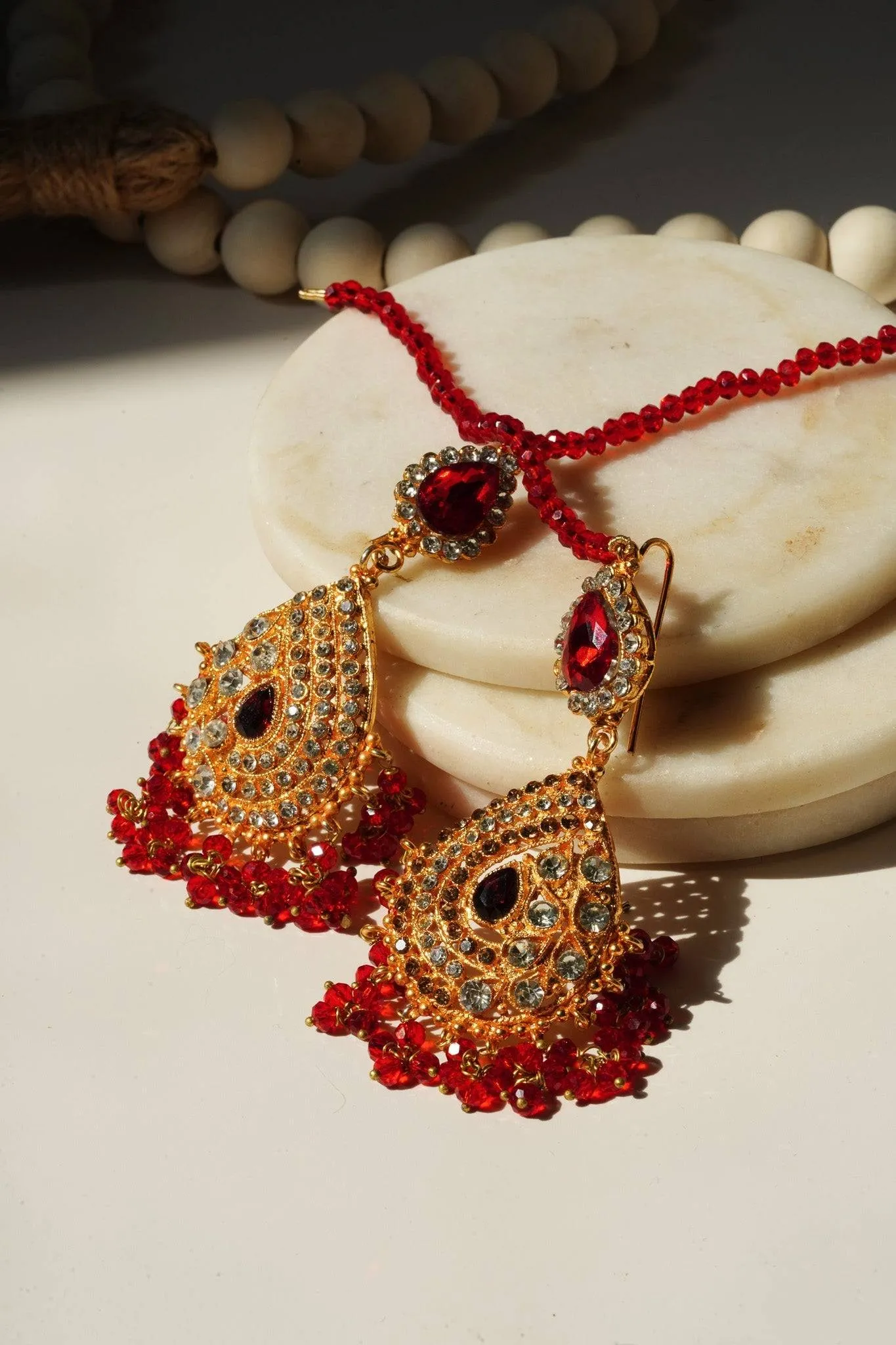 Naima - Handcrafted Lightweight Dangler Earrings