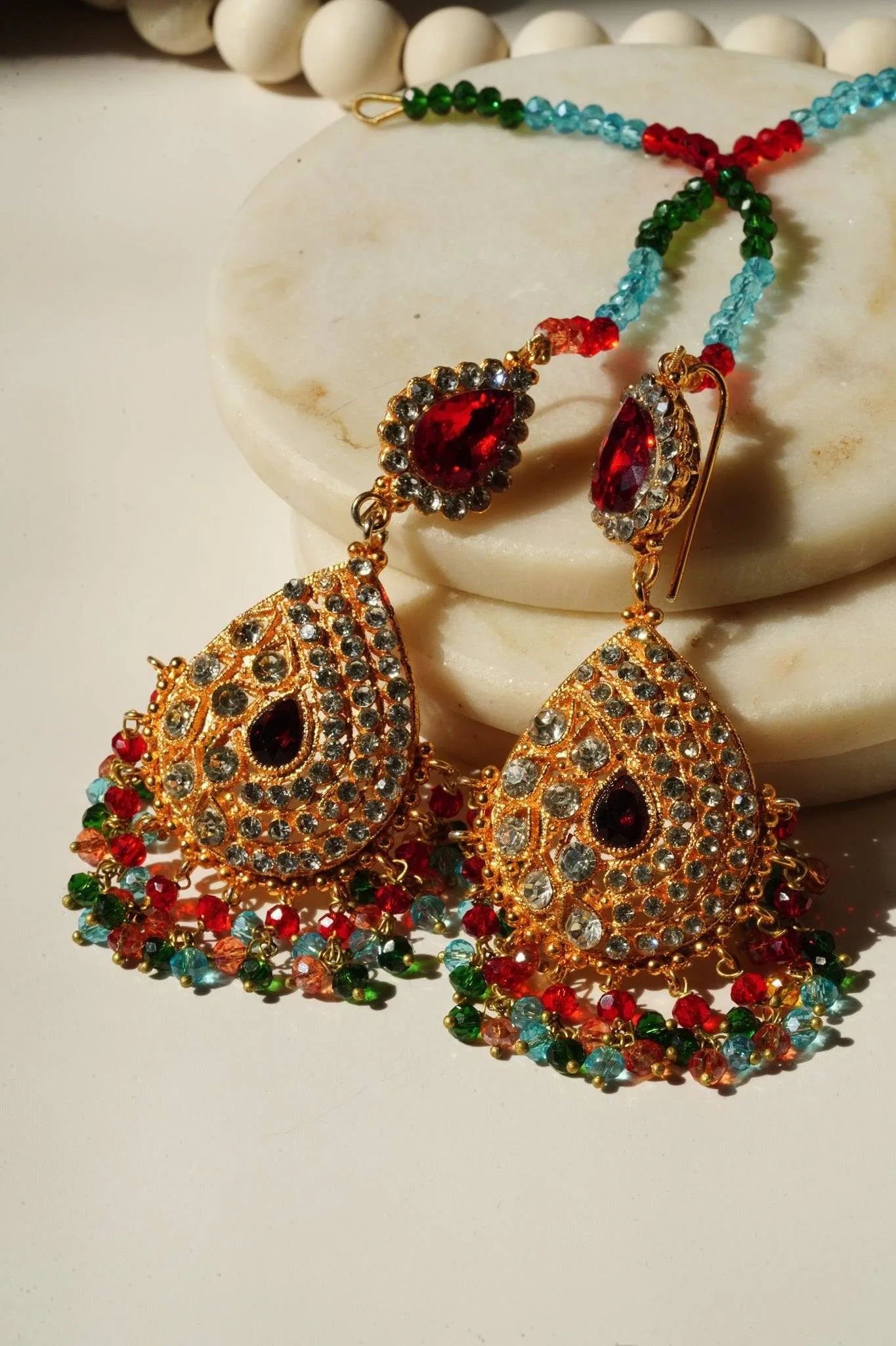 Naima - Handcrafted Lightweight Dangler Earrings