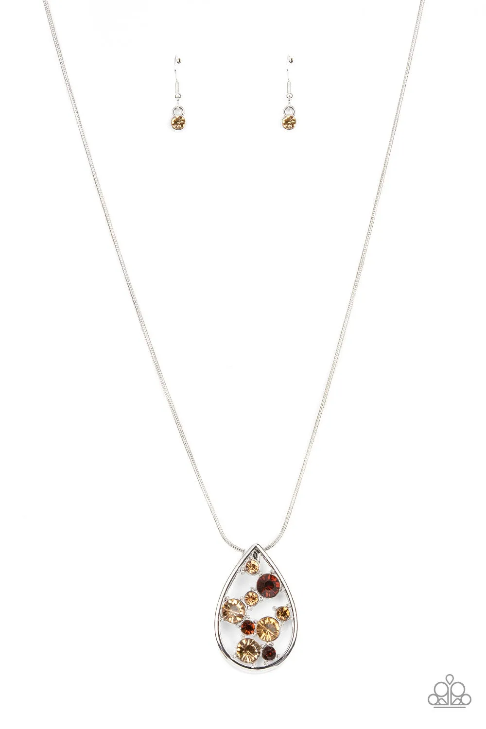 Necklaces Seasonal Sophistication - Brown N2134