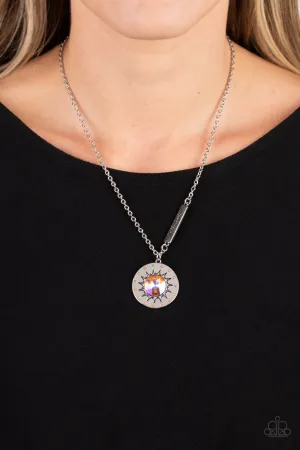 Necklaces Sundial Dance - Orange N2198