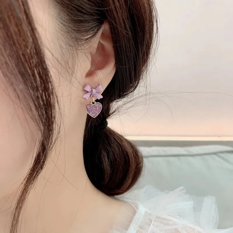 New Fashion Trend Unique Design Elegant Delicate Zircon High Party Favors Gifts 2024 Earring