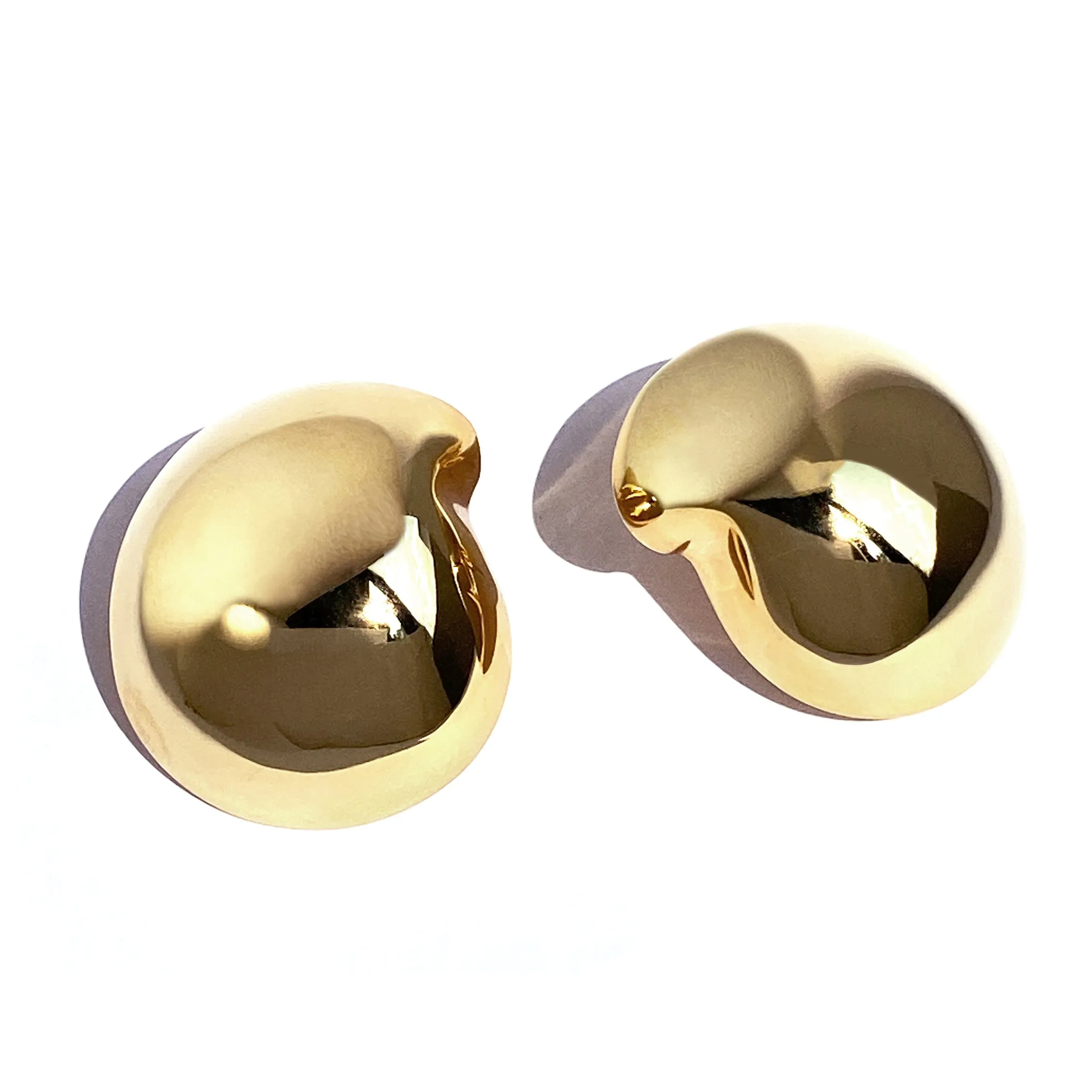 Nicola Studs - Large - Gold