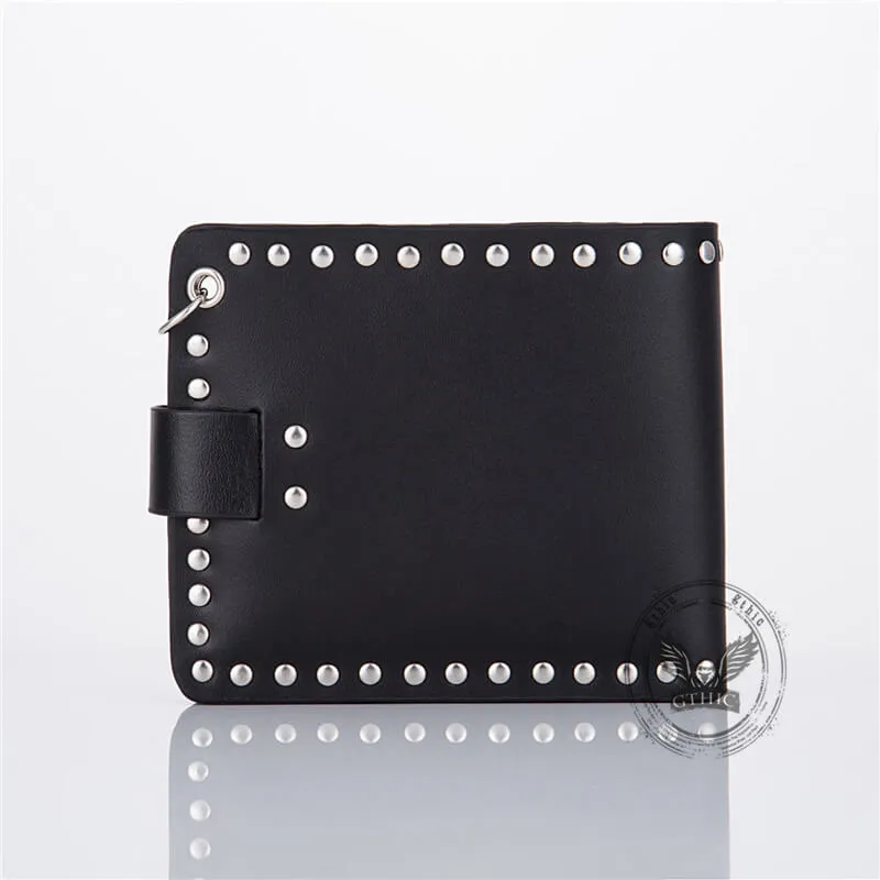 Punk Black Crossbone Skull Wallet