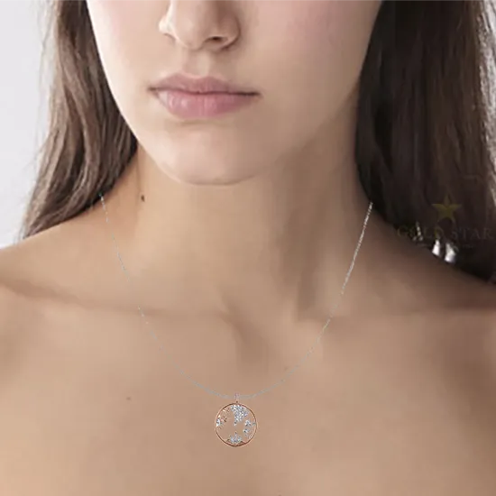 "SEASONS" MAPLE LEAF™ DIAMOND PENDANT