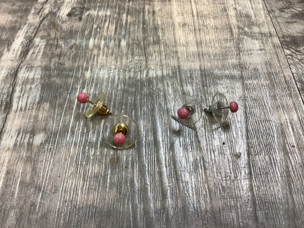 Rhodonite 3mm Stud Earrings