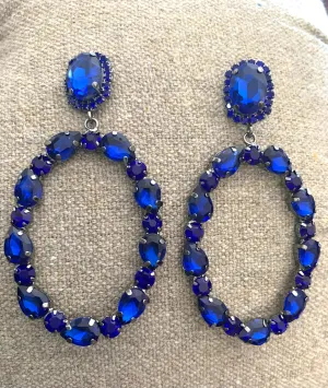 Sapphire Blue Earrings