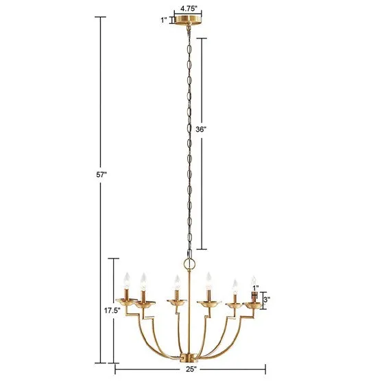 Savor Traditional Candelabra Styled Chandelier