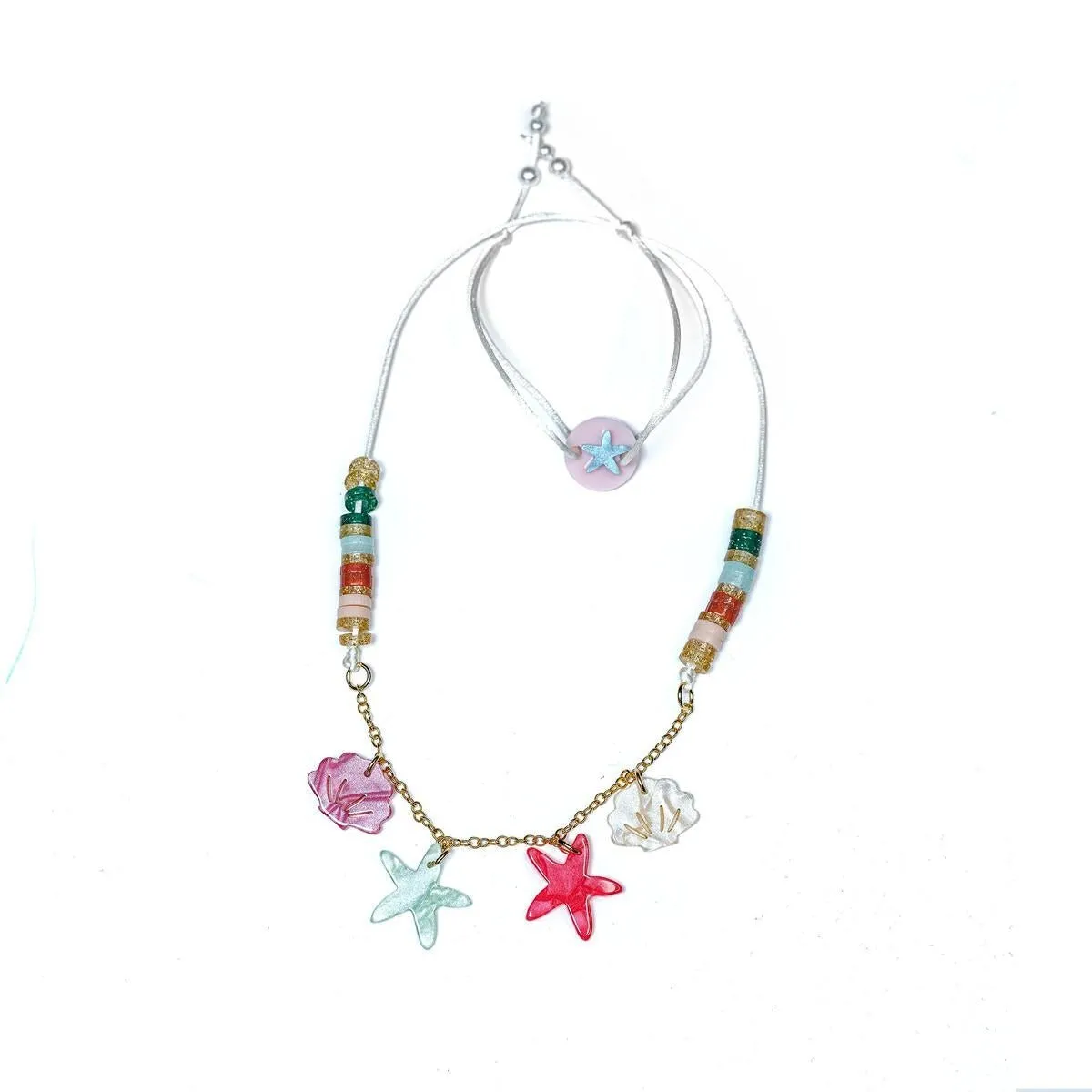 SEASHELLS PEARLIZED NECKLACE