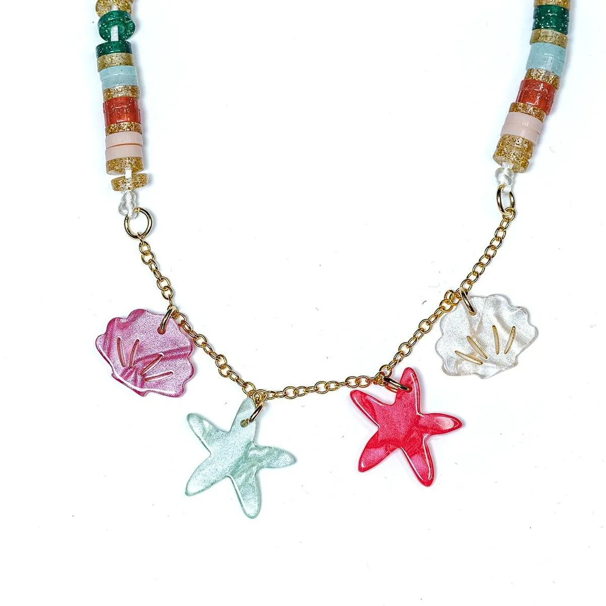 SEASHELLS PEARLIZED NECKLACE