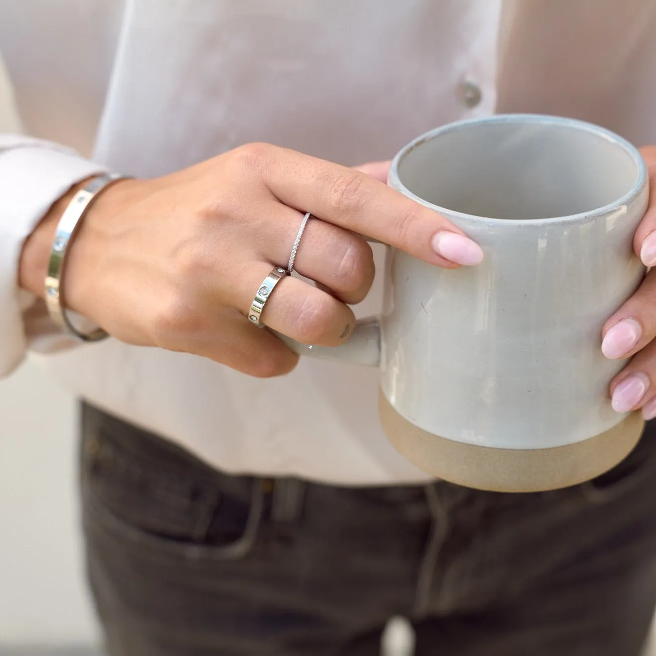 Silver Corinne Ring