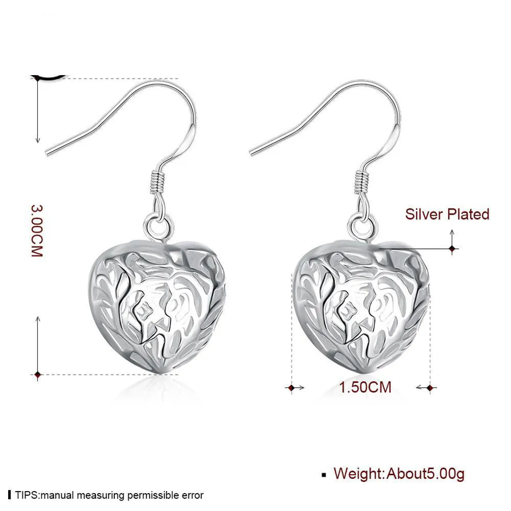 Silver Plated Earrings Silver-plated jewelry Fashion Jewelry